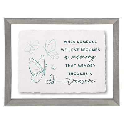 Memory Becomes a Treasure from Wren's Florist in Bellefontaine, Ohio