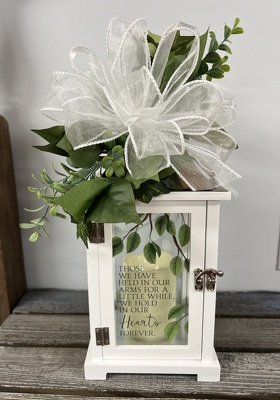 Hearts Forever Lantern from Wren's Florist in Bellefontaine, Ohio