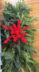 Winter Grave Blanket from Wren's Florist in Bellefontaine, Ohio