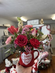 Cup of Love from Wren's Florist in Bellefontaine, Ohio