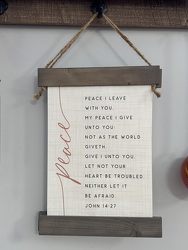 Peace - John 14:27 from Wren's Florist in Bellefontaine, Ohio