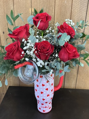 Hearty Love Swig from Wren's Florist in Bellefontaine, Ohio