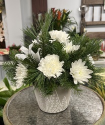 White Winter from Wren's Florist in Bellefontaine, Ohio