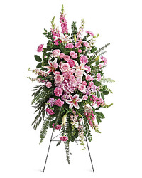 Glorious Farewell Spray from Wren's Florist in Bellefontaine, Ohio