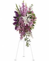 Sacred Garden Spray from Wren's Florist in Bellefontaine, Ohio