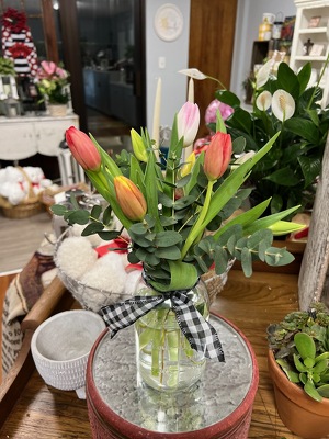 Tenacious Tulips from Wren's Florist in Bellefontaine, Ohio