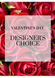 Valentine's Day Designers Choice Vased from Wren's Florist in Bellefontaine, Ohio
