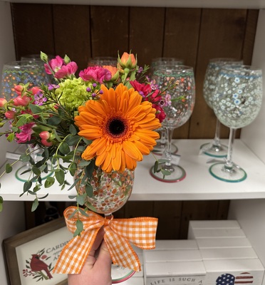 Wine O'Clock from Wren's Florist in Bellefontaine, Ohio